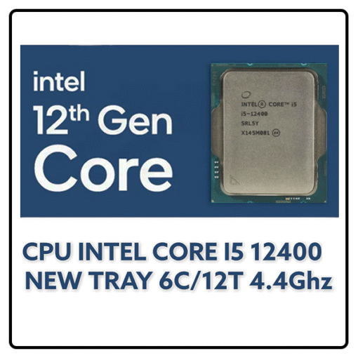 Intel® Core™ i5-12400 Processor 18M Cache, up to 4.40 GHz “TRAY” - Image 2