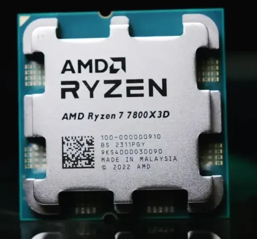 AMD Ryzen 7 7800X3D – Ryzen 7 7000 Series 8-Core 4.2 GHz Socket AM5 120W AMD Radeon Graphics Desktop Processor – 100-100000910WOF (TRAY)