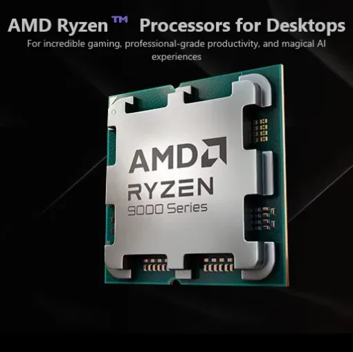 CPU AMD Ryzen 7 9800X3D – Ryzen 7 9000 Series Granite Ridge Zen 5 8-Core 5.2 GHz – Socket AM5 120W 16-Threads – TSMC 4nm FinFET 64-Bit – AMD Radeon Graphics Desktop Processor – 100-100001084WOF - Image 2