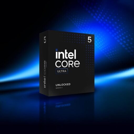 CPU Intel® Core™ Ultra 5 245KF Arrow Lake Processor  – 14 cores (6 P-cores + 8 E-cores) up to 5.2 GHz – LGA 1851 – 125W Thermal Power Design – Intel Graphics – BOXED Desktop Processor - Image 5