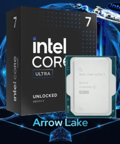 CPU Intel Core Ultra 7 265KF – Core Ultra 7 (Series 2) Arrow Lake 20-Core (8P+12E)up to 5.5 GHz , LGA 1851, 125W Desktop Processor – None Integrated Graphics – BOX